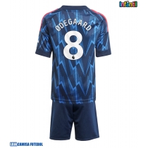 Camisa de Futebol Arsenal Martin Odegaard #8 Equipamento Secundário Infantil 2025-26 Manga Curta (+ Calças curtas)